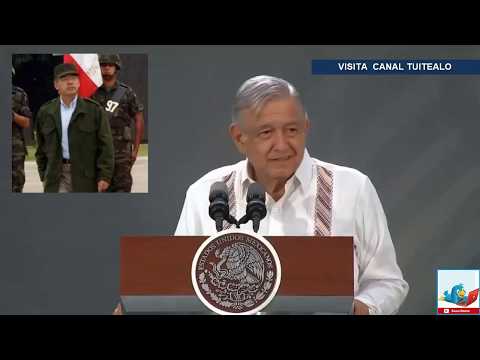 AMLO ríe de Calderón: 'Cuando se puso traje militar se parecía al “Comandante Borolas”'