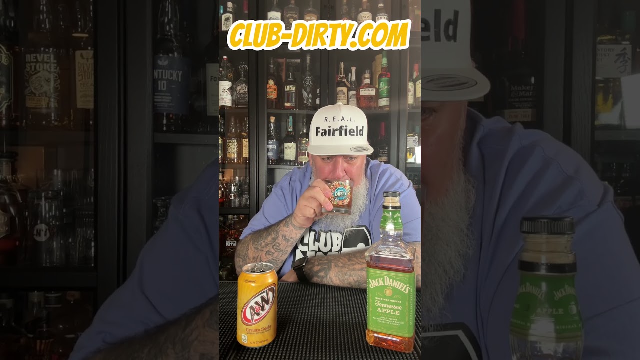 (21+ Content, Drink Responsibly) Jack Daniels Tennessee Apple x A&W Cream Soda