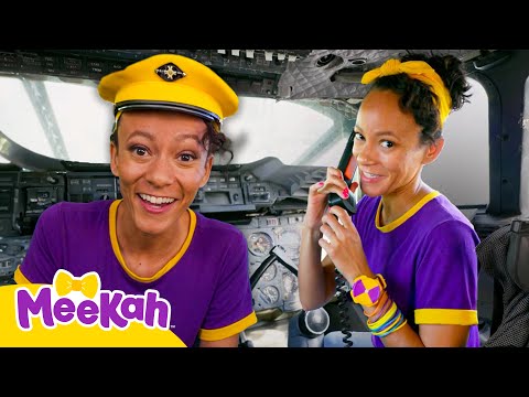 Meekah's Pilot Flying Adventure | Blippi and Meekah Best Friend Adventures | Educational Videos