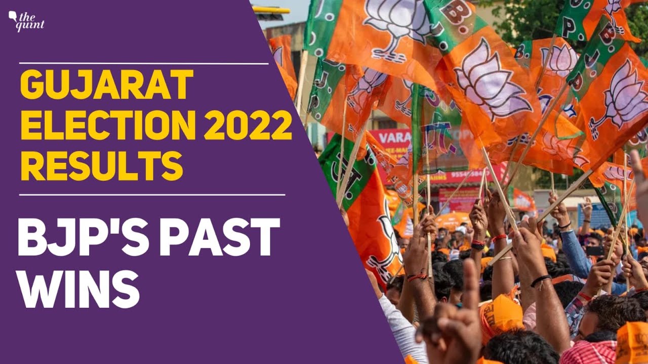Gujarat Election Results 2022 BJP Heading Towards Historic, Seventh