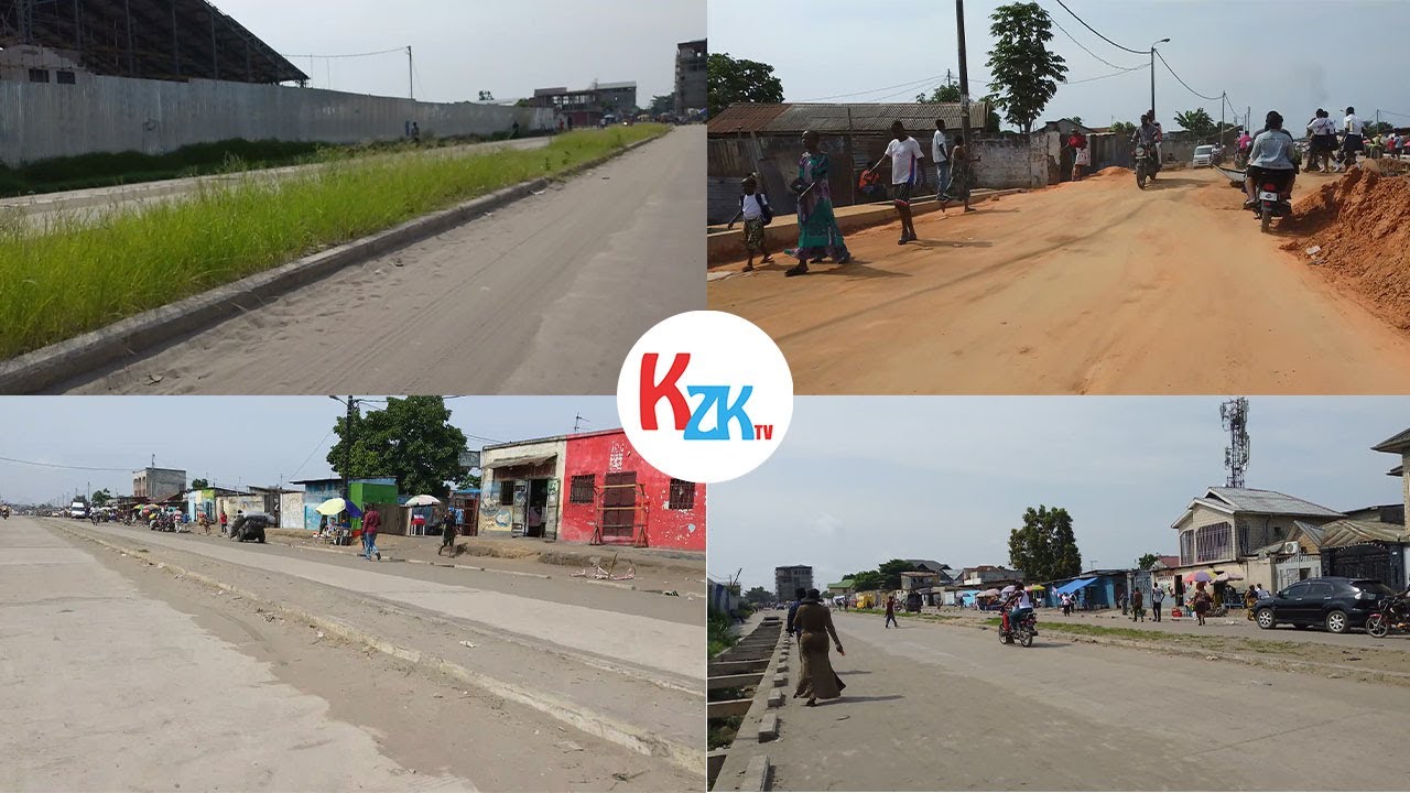 NDJILI QUARTIER 5 JUSQU'AU QUARTIER 13 KIMBANSEKE BAKUANGA NZELA EKOTI BETON