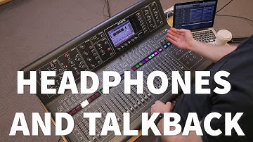 14  HEADPHONES AND TALK BACK