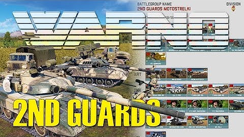 NEW TOP TANK!? FIRST LOOK at the 2ND GUARDS! | WARNO Battlegroup Overview (Nemesis: Capital Defence)
