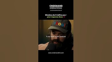 Mistakes don’t define you—your response does  💯