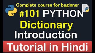 #101 how to create a dictionary in python // Complete Python tutorial(2020)💻