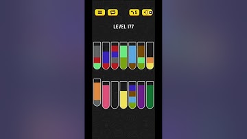 Game Mobile   Water Sort Puzzle Level 177