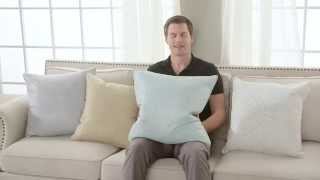 Thro By Marlo Lorenz Florencia Diamond Pillow - Product Review Video