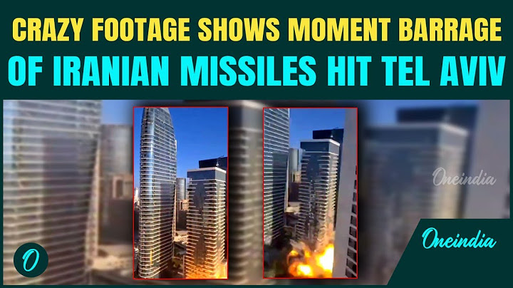 Iran Attack MOST SHOCKING Video: Iranian Missiles Smash Into Israeli Residential Towers, Hospitals