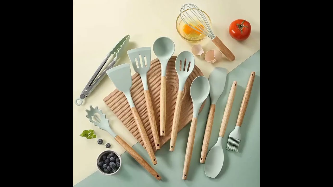 12-piece Kitchenware Set - Non Stick Spoon Spatula Set