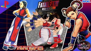 Fatal Fury Wild Ambition - Li Xiangfei Arcade Playthrough [Hardest Difficulty] (PS1) (Longplay)
