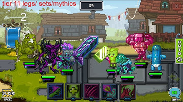 GIVE ME YOUR RNG- Bit heroes Grinding Montage