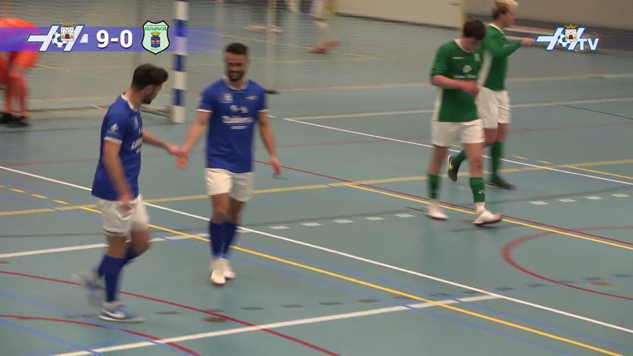 Hoogeveen TV   samenvatting 1e ronde Protos Weering Zaalvoetbaltoernooi 27 12 2022