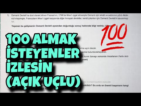 11.Sınıf Tarih 2.Dönem 1.Yazılı