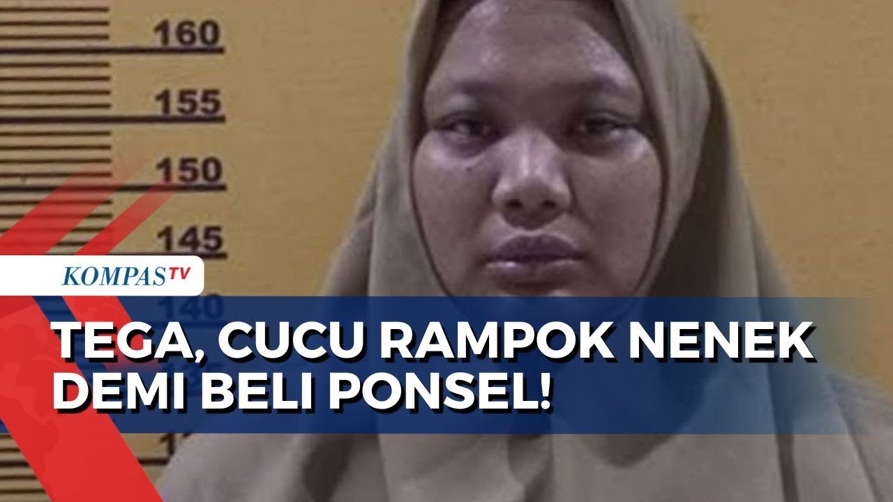 Keji, Cucu Tega Aniaya dan Rampok Nenek Demi Beli Ponsel!