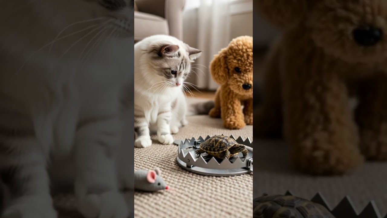 Will It Press the Trap?Cat Can’t Resist the Tempting Box Challenge 