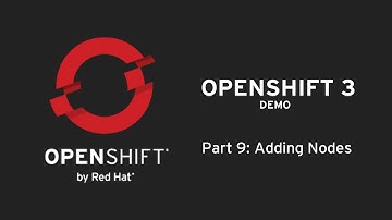 OpenShift 3 Demo Part 9: Adding Nodes
