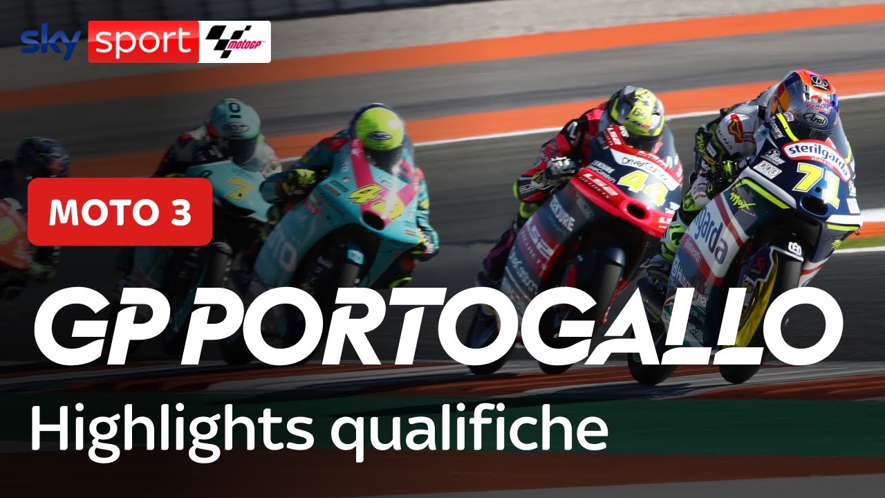 Moto3, GP Portogallo: gli highlights delle qualifiche - YouTube