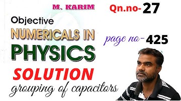 Qn.no-27,M.karim,solution,page no-425