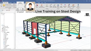 PROTASTRUCTURE LIVE TRAINING ON STEEL STRUCTURAL DESIGN WITH SOFTREASON STUDENT screenshot 4