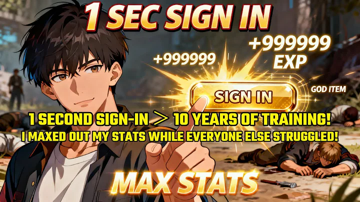 1 Second Sign-in Beats 10 Years of Training! I Maxed Out My Stats While Everyone Else Struggled!