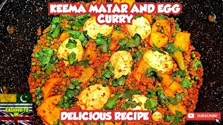 Keema Matar | Keema | Keema Egg Curry | Keema Masala | Cooking Recipe | Pakistani Cooking | Curry by Kashmir TV UK 149 views 6 months ago 6 minutes, 2 seconds