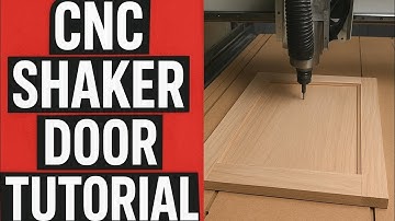 How to make shaker doors on a CNC machine