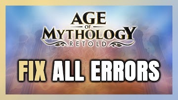 How to FIX Age of Mythology Retold All Errors