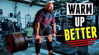Three MUST DO warm-ups for DEADLIFTS and SQUATS