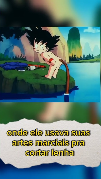 GOKU NO INÍCIO DE DRAGON BALL CLÁSSICO!!
