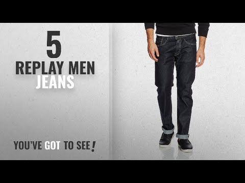 Top 10 Replay Men Jeans : Replay Men's Newbill Comfort Fit Jeans, Blue, 30W X 30L