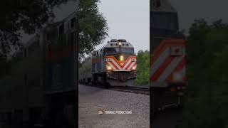 Metra F40PH-3 at Lisle, Illinois