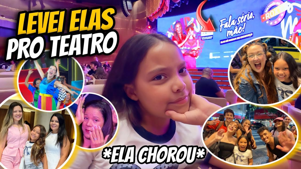 ELA CHOROU 😭  “ FALA SÉRIO, MÃE ! “  | encontrei a Valentina da peça na rua 😱