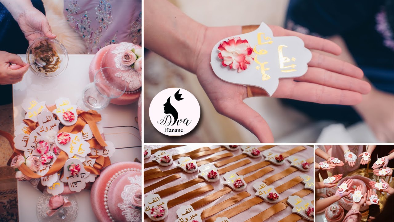 ربطات حنة 2020 فكرة جديدة🌸 يمكن ان تكون مشروع للحرفيات او حتى تطويرها +  حساب الميزانية فالاخير DIY