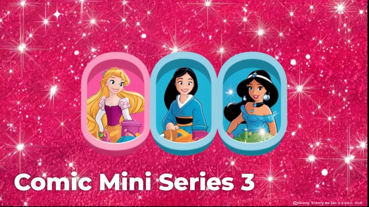 Disney Princess Comics Minis Series 3 Epic Surprise Blind Box!