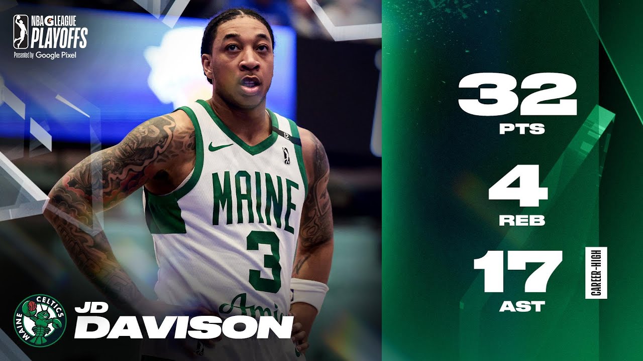 G League MVP JD Davison GOES OFF For 32 Points, Career-High 17 Assists