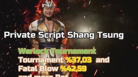 Shang Tsung Warlock Advanced Combo | MK11 Aftermath Scripts CronusMax and Titan One o Two