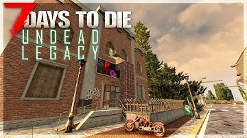 Epic HORDE BASE Building! Undead Legacy (7 Days to Die) Alpha 20