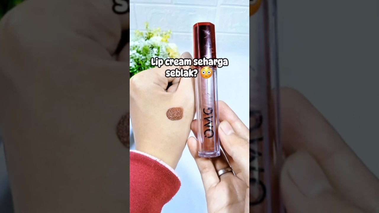Lip cream OMG shade 15 espresso cakep bangett🫶 