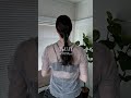 ヘアゴム1本でできる、バンスクリップアレンジ💡#ヘアアレンジ #バンスクリップ