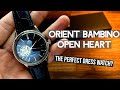 Orient Bambino Open Heart: Watch Review and Close Ups