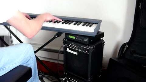 Korg o5r/w ON STEROIDS!! Demo: PIANO, B3 ORGAN, RHODES, WURLY
