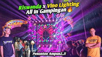 Riswanda feat Vino Lighting Start Karnaval Gampingan Di Kawal Cak Wan & Cak Ndo
