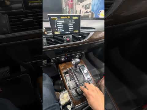 شاشة اودي A6 2013 اندرويد تدعم خاصية Carplay الابداع للشاشات للاستفسار وتساب0540006557 