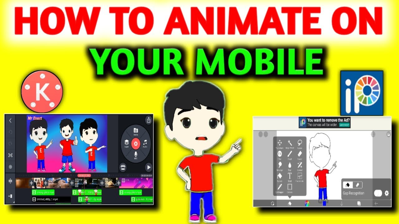 How To Animate On Your Phone | Mobile se animation kaise banaye ...