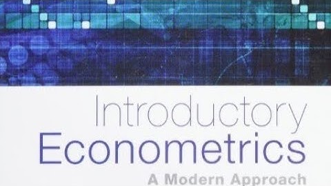 110 #Introduction to #Econometrics: Lecture 1