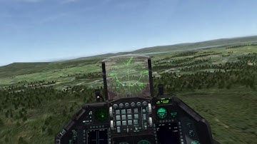 Falcon BMS Dogfight - Defensive BFM: Maneuvering With an Angular Disadvantage