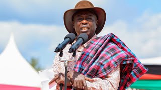 DP Gachagua's speech in Samburu a day after Raila supported the one man one vote one shilling formu