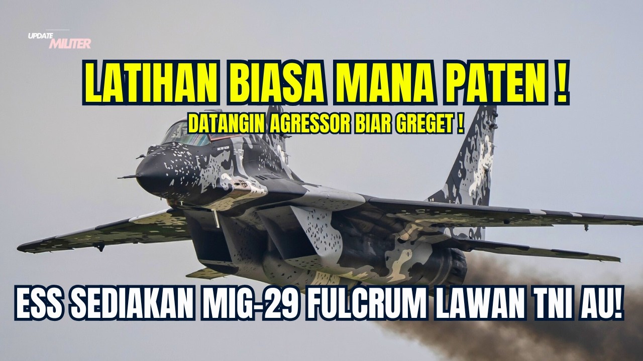 Indonesia Siapkan Skadron MUSUH! Red Flag Versi TNI AU Segera Terwujud