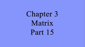 Matrix (Part 15) | Exercise 3.4 | Question 16, 17 & 18 | Class 12th Mathematics | NCERT CBSE