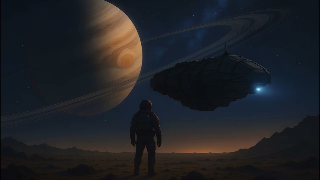 Interstellar Serenity: Extended Space Ambient Soundtrack for Mindful Meditation